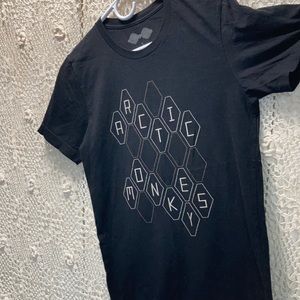 Arctic monkeys live 2018 black T-shirt small